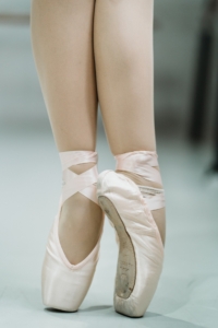 Pointe shoes by Budgeron Bach