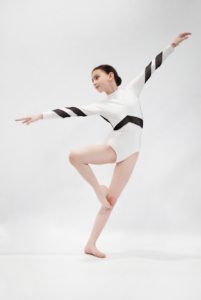 young competition dancer